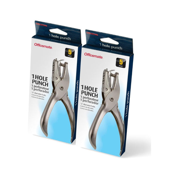 2-Pack 1 Hole Punch