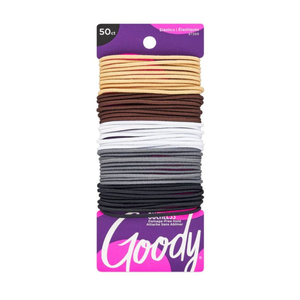 50 Goody Ouchless Elastic Hair Ties