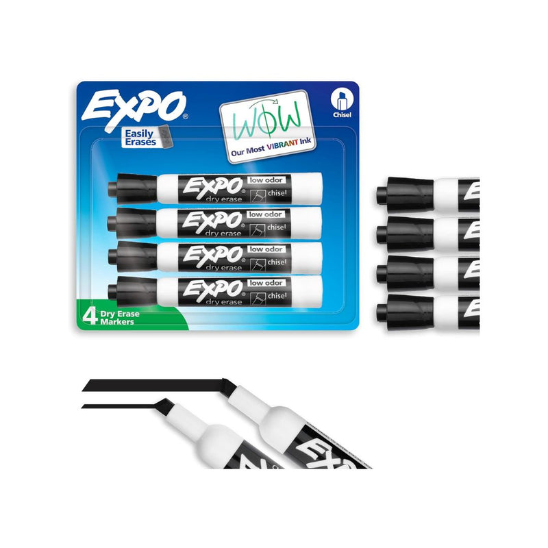 4 EXPO Dry Erase Markers