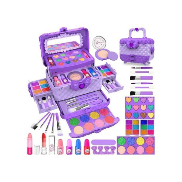 54-Piece Kids Washable Makeup Kit