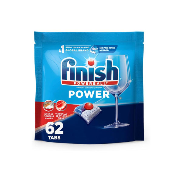 62 Finish Power Dishwasher Pods