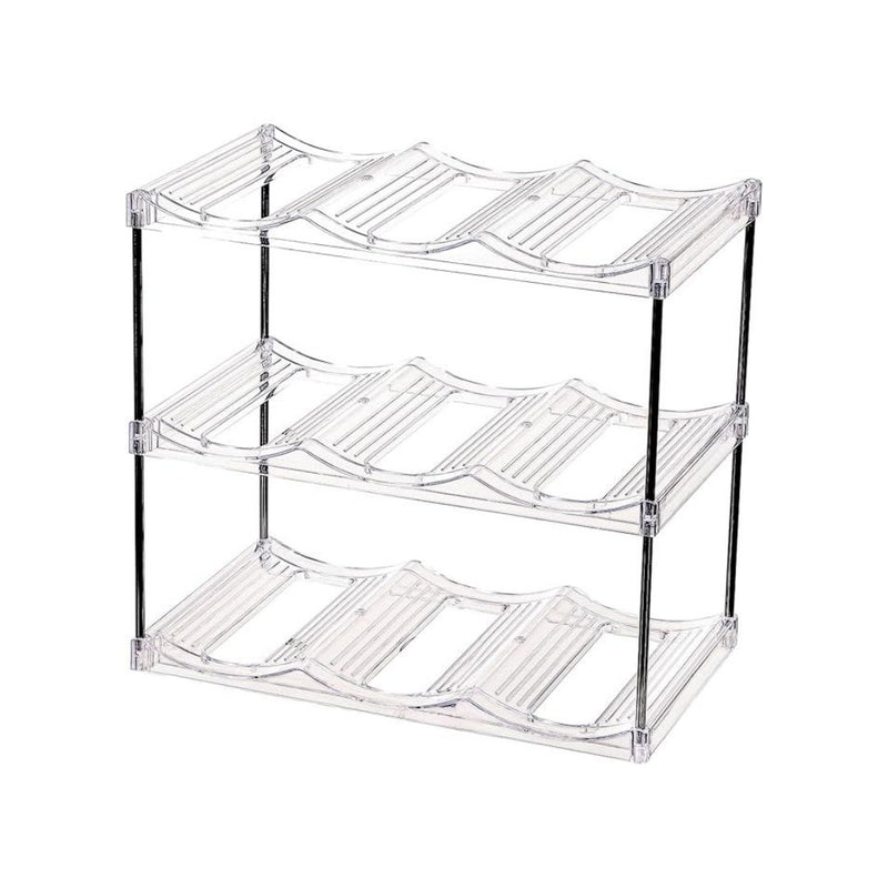 3 Tier Stackable Wine and Water Bottle Holder