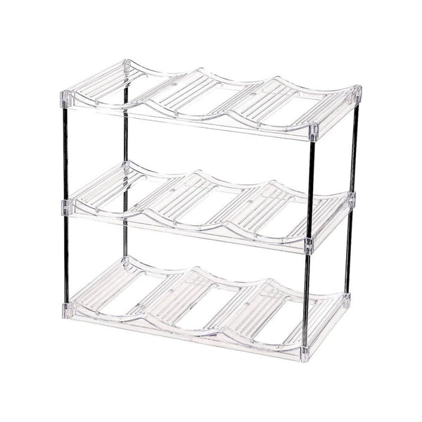 3 Tier Stackable Wine and Water Bottle Holder