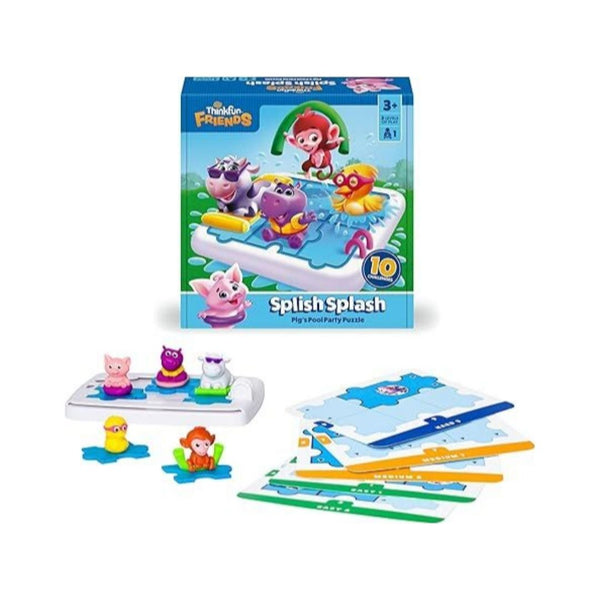 ThinkFun Friends Splish Splash: Preschool Logic and Problem-Solving Game