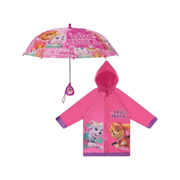 Nickelodeon Umbrella and Poncho Raincoat Set