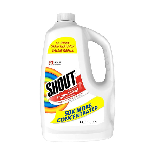 1.7L Bottle of Shout Active Enzyme Laundry Stain Remover Spray Refill