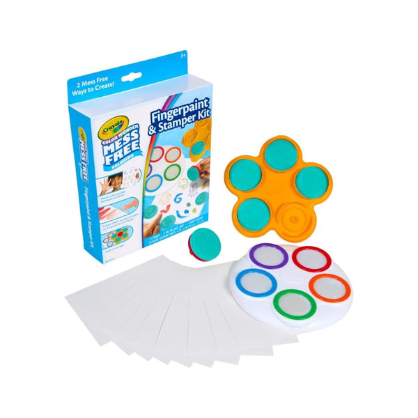 Crayola Color Wonder Mess Free Fingerpaint & Stamper Kit