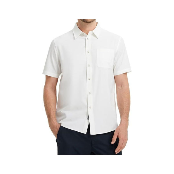 Men's Short Sleeve Button Up Casual Beach Shirt