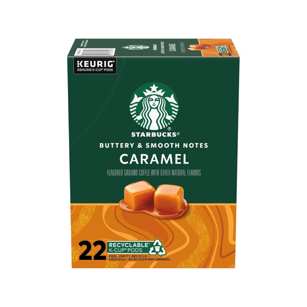 22 Starbucks K-Cup Coffee Pods, Caramel