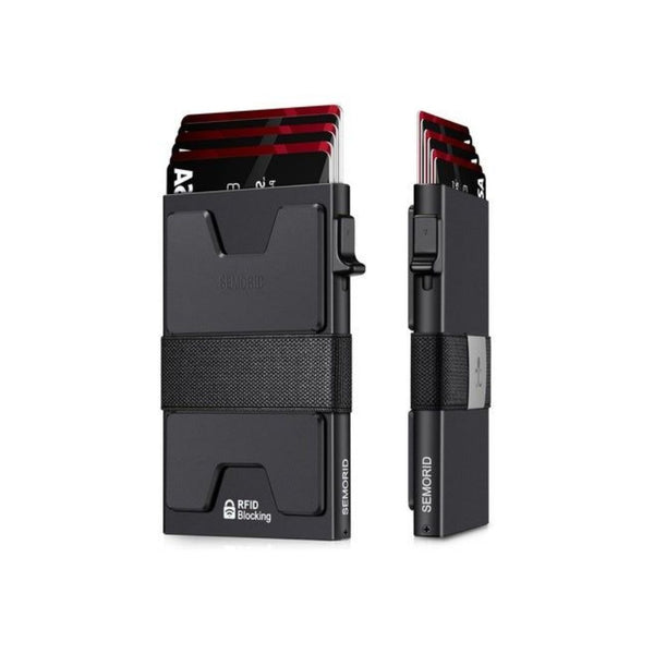 Aluminum RFID Blocking Card Holder Wallet