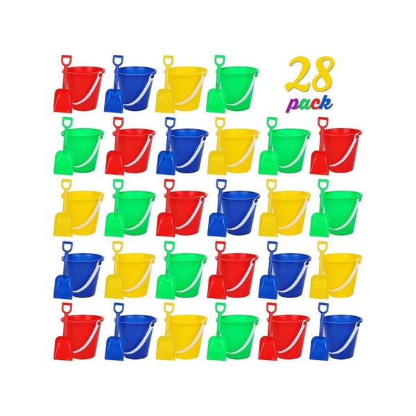 28 Sets Sand Buckets and Shovels