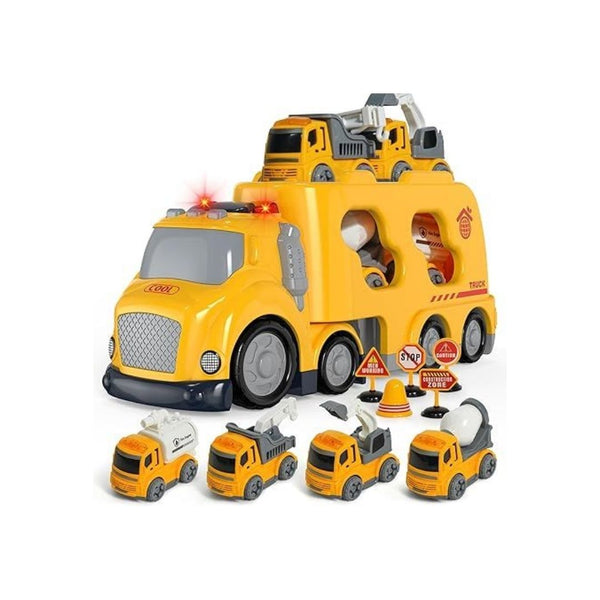 4-Pcs Construction Car Toys Set