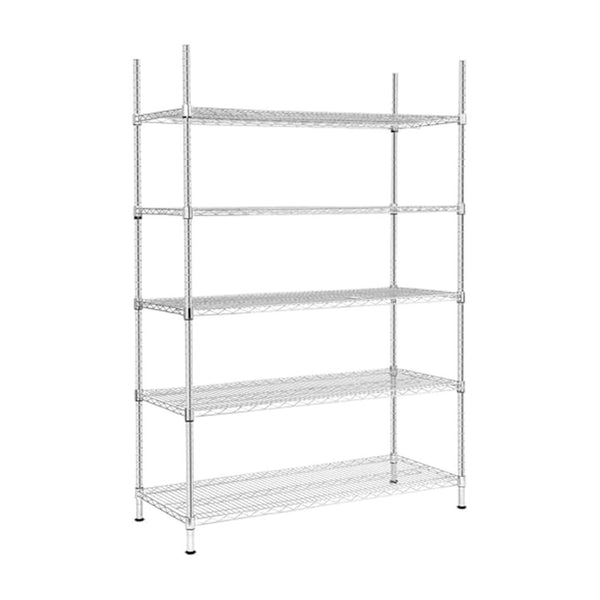 5 Tier Adjustable Metal Garage Storage Shelving Unit