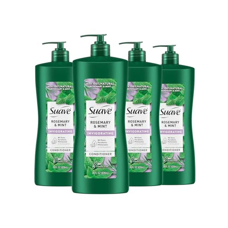 4 Pack Suave Rosemary Mint Conditioner 28 oz