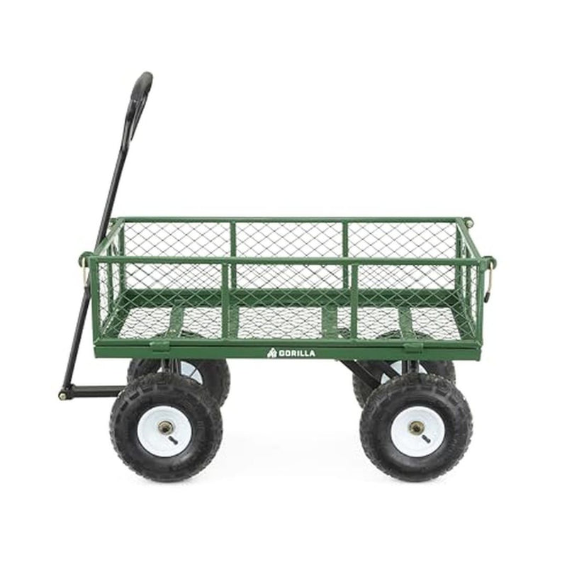 400 lb Gorilla Carts Steel Utility Cart