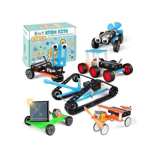 6-in-1 STEM Robot Building Kit