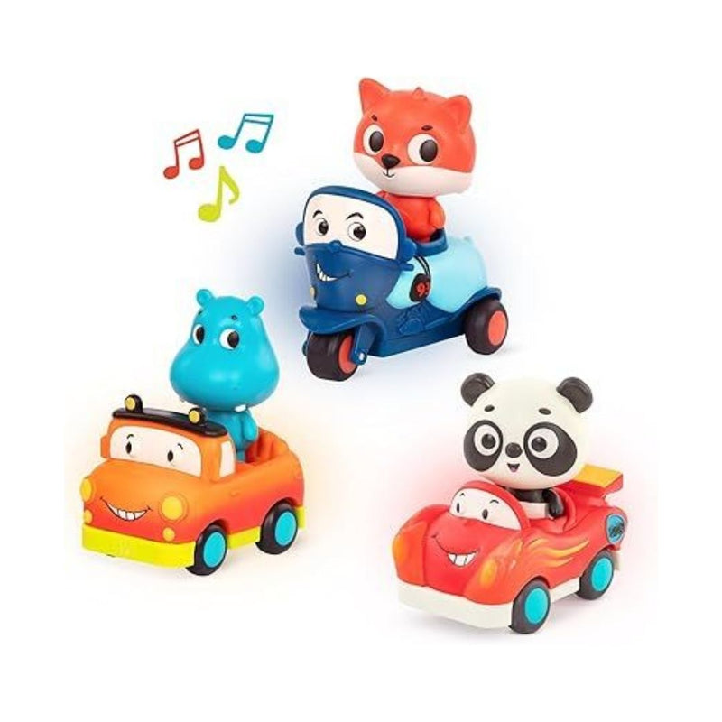 3-Pack B. toys – Toy Vehicles & Animal Characters