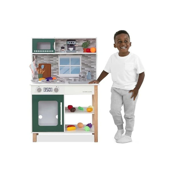 Delta Children Tiny Chef Play Kitchen Set with 15 Pieces Play Food