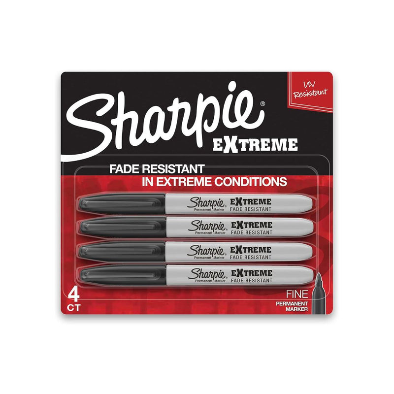 4 Sharpie Extreme Permanent Markers