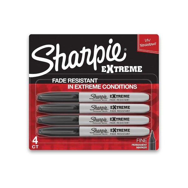 4 Sharpie Extreme Permanent Markers