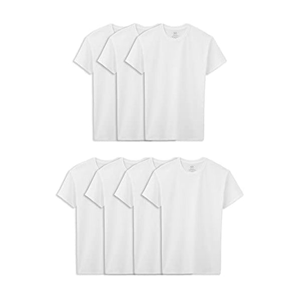 7 Pack Fruit of the Loom Boys Cotton Undershirts