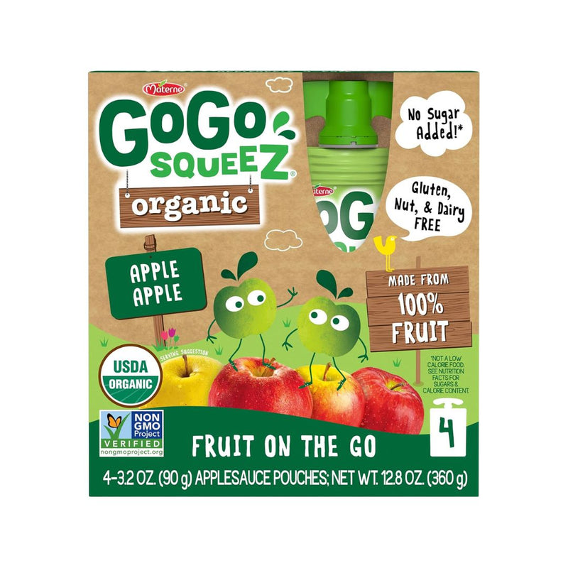 48 GoGo squeeZ Fruit On The Go Pouches