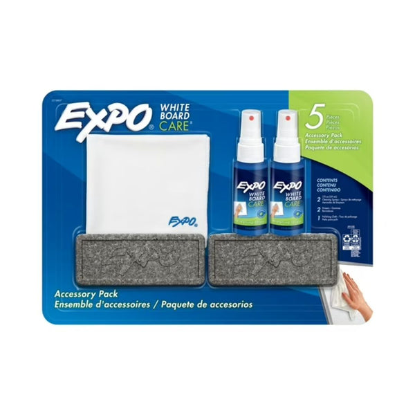 5-Count EXPO Whiteboard Care Accessory Pack
