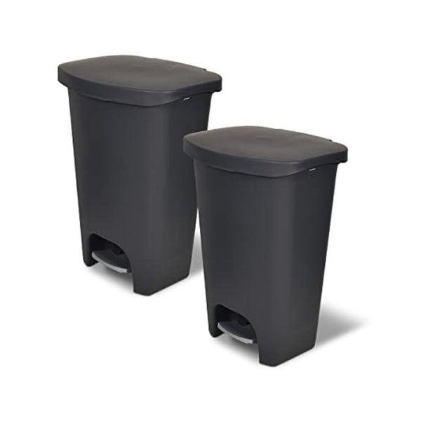 2 Pack Of Glad 13 Gallon Trash Cans