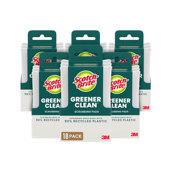 18-Pack Scotch-Brite Greener Clean Dish Scrubbers
