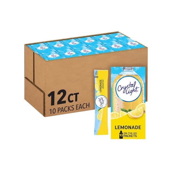 120-Count Crystal Light Lemonade Powdered Drink Mix