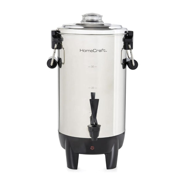 Homecraft Quick-Brewing Automatic 30-Cup Coffee Urn