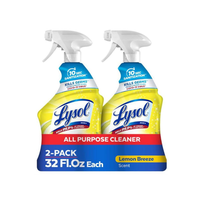 Pack of 2 Lysol All Purpose Cleaner Spray