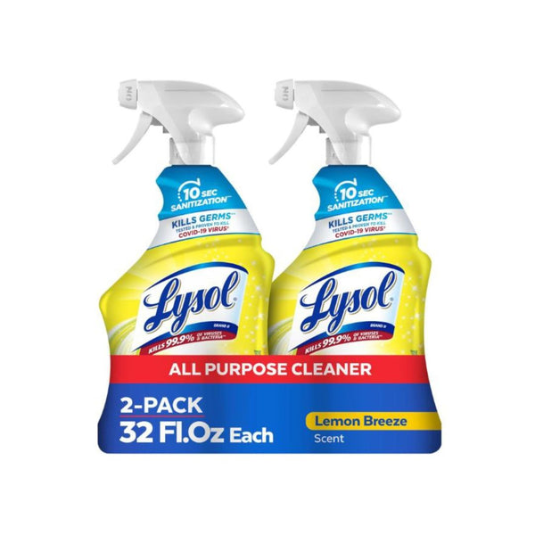 Pack of 2 Lysol All Purpose Cleaner Spray