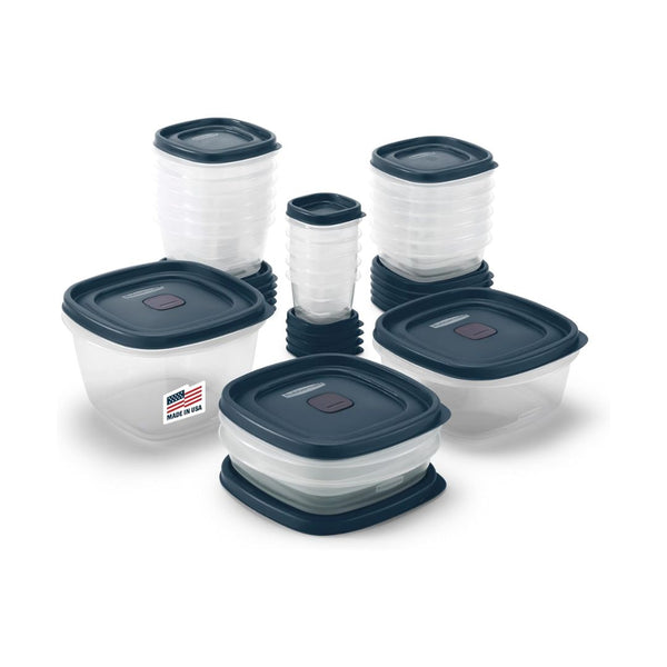 42-Piece Rubbermaid EasyFindLids Food Storage Containers