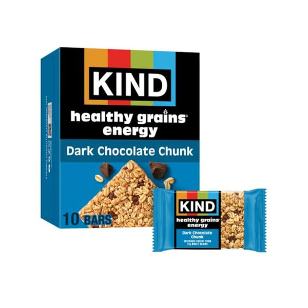 10 Pack KIND Healthy Grains Dark Chocolate Bars (OU)