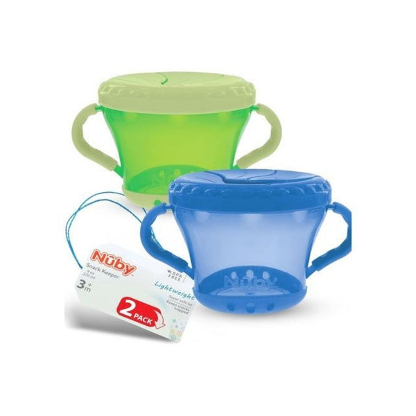 2-Pack Nuby Snack Keepers
