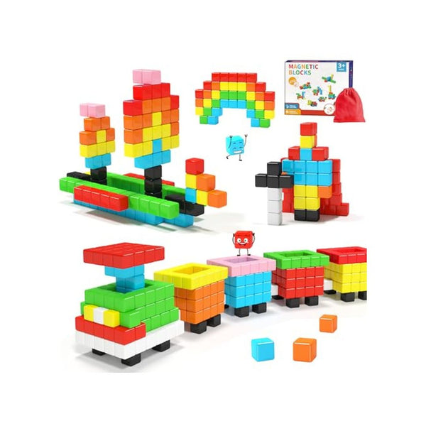Magnetic Building Blocks STEM Toys for Toddlers