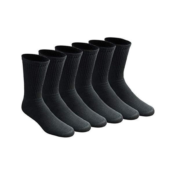 6 Pair Dickies Men's All Purpose Crew Socks