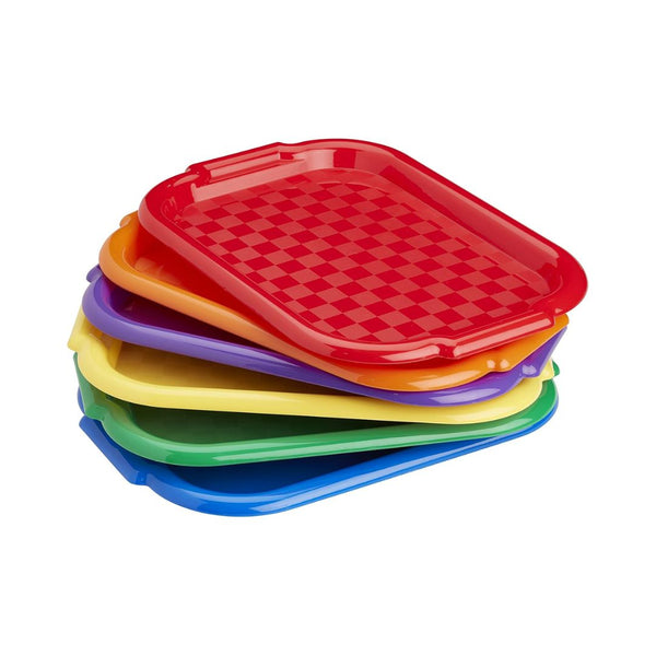 6-Pcs ECR4Kids Art Trays, Craft Organizers