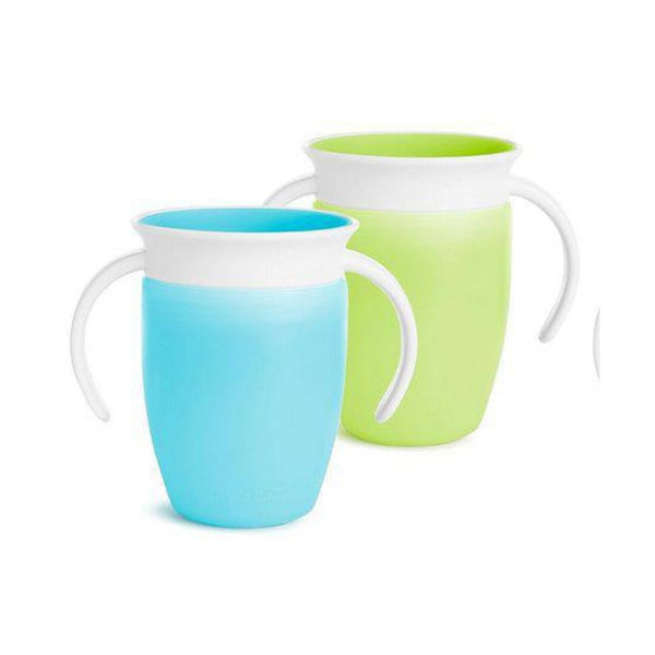 2-Pk Munchkin Miracle 360 Spill Proof Trainer Sippy Cup