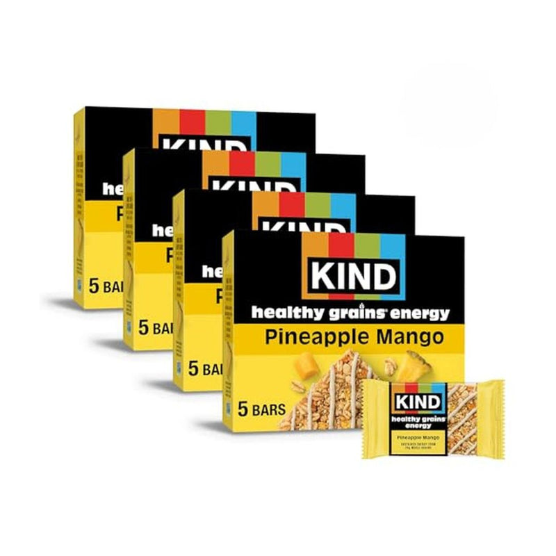 40 Count KIND Pineapple Mango Whole Grain Bars (OU)