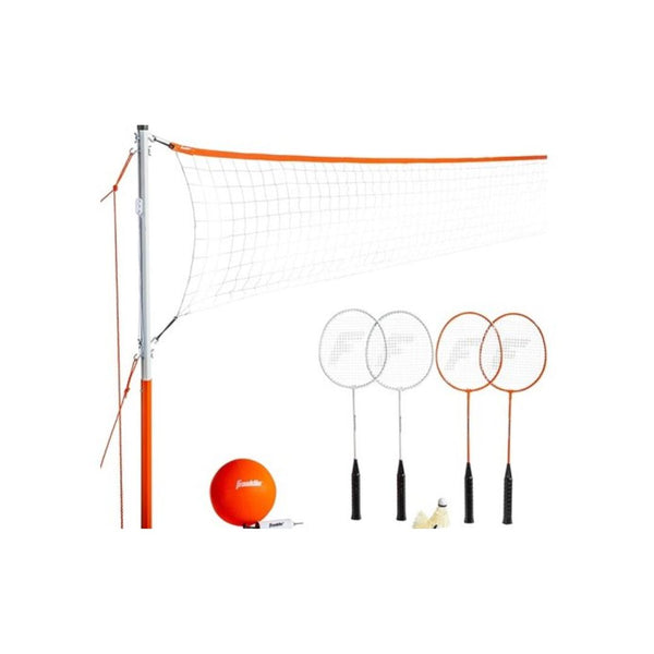 Franklin Sports Volleyball & Badminton Combo Set
