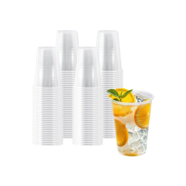 200 Pack Disposable Plastic Cups (9oz)