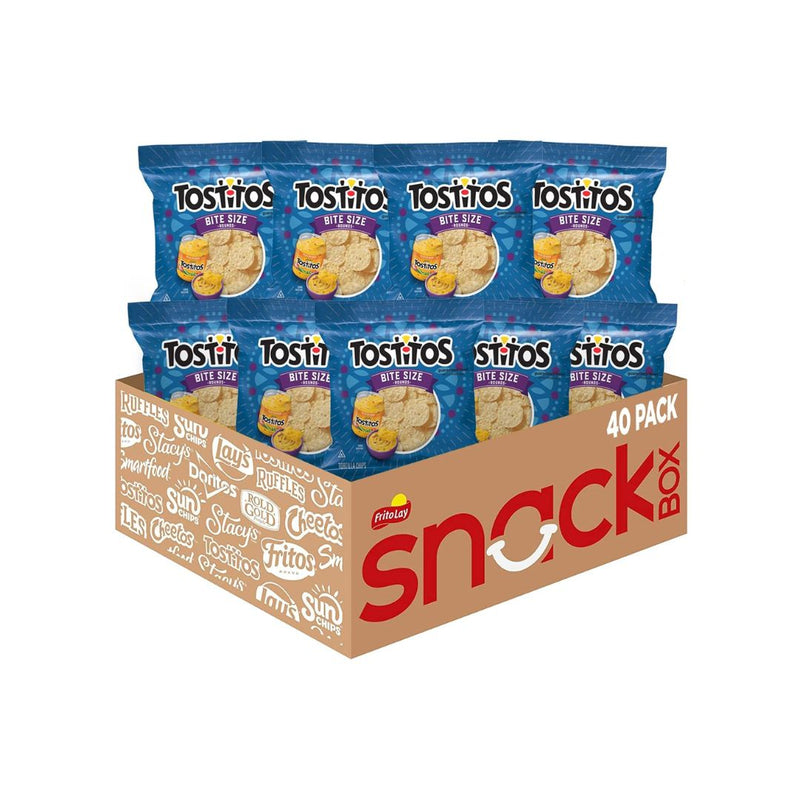 80 Bags of Tostitos, Bitesize Rounds, 1 Ounce