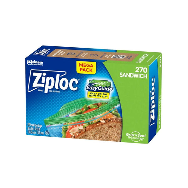 270 Ziploc Sandwich Bags