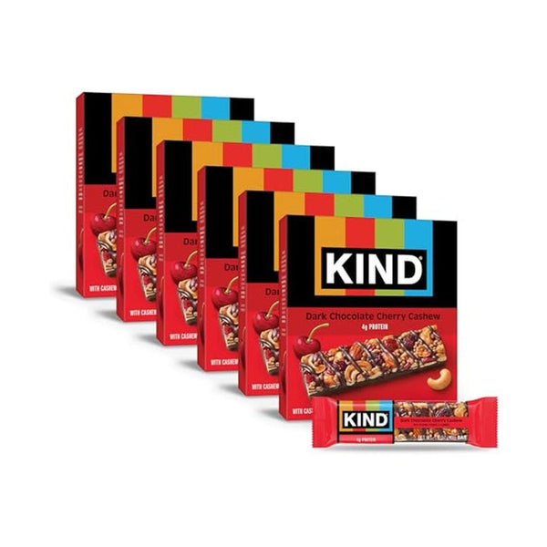 36 Count KIND Nut Bars Cherry Cashew Gluten Free (OU)