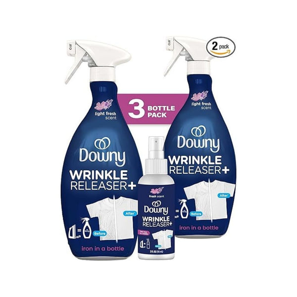 3 Bottle Pack Downy Wrinkle Releaser Spray