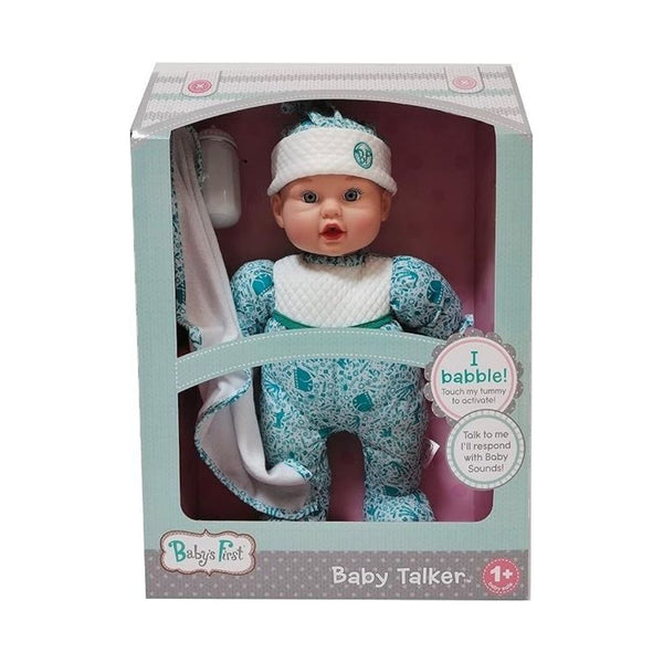 Baby's First Goldberger Baby Talker Interactive Baby Doll