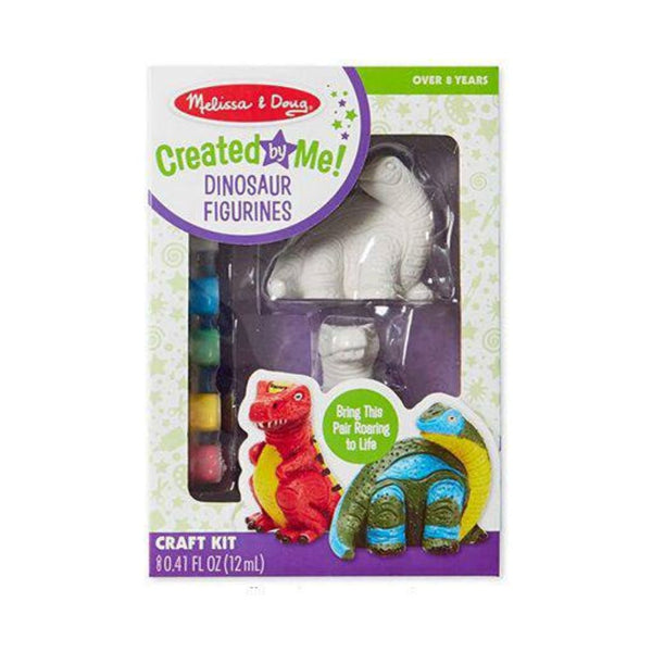 Melissa & Doug Created by Me Dinosaur Figurines Craft Kit