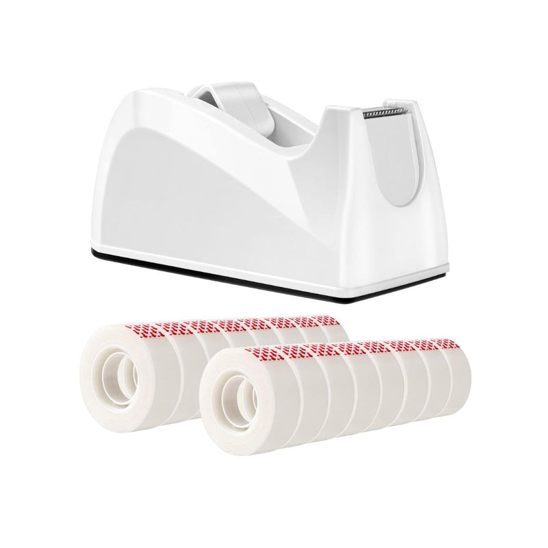 Amazon Basics Tape Dispenser with 16 Refill Rolls
